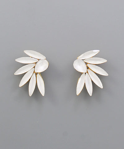 White Angel Earrings