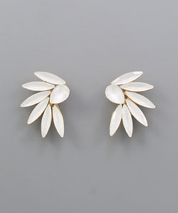 White Angel Earrings