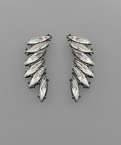 Marquise Wing Earrings