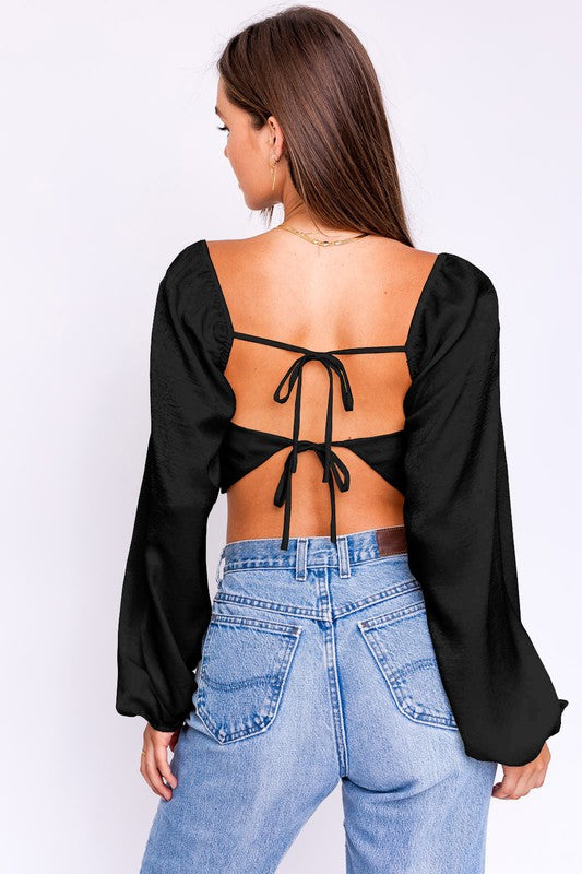 No Strings Attached Crop Top