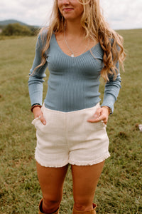 She Blue Me Away Sweater