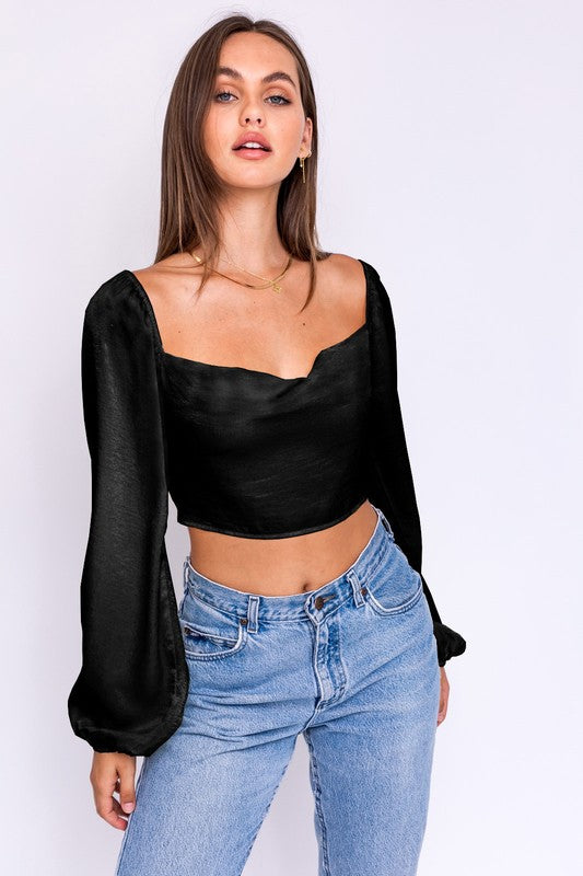 No Strings Attached Crop Top
