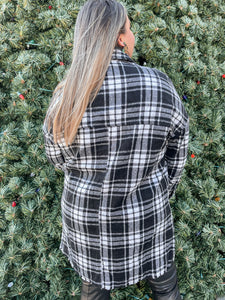 Lacy Longline Shacket