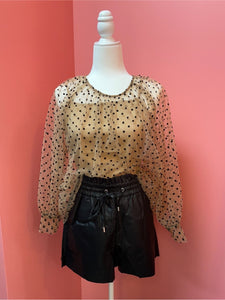 Perfect Polka Dot Blouse